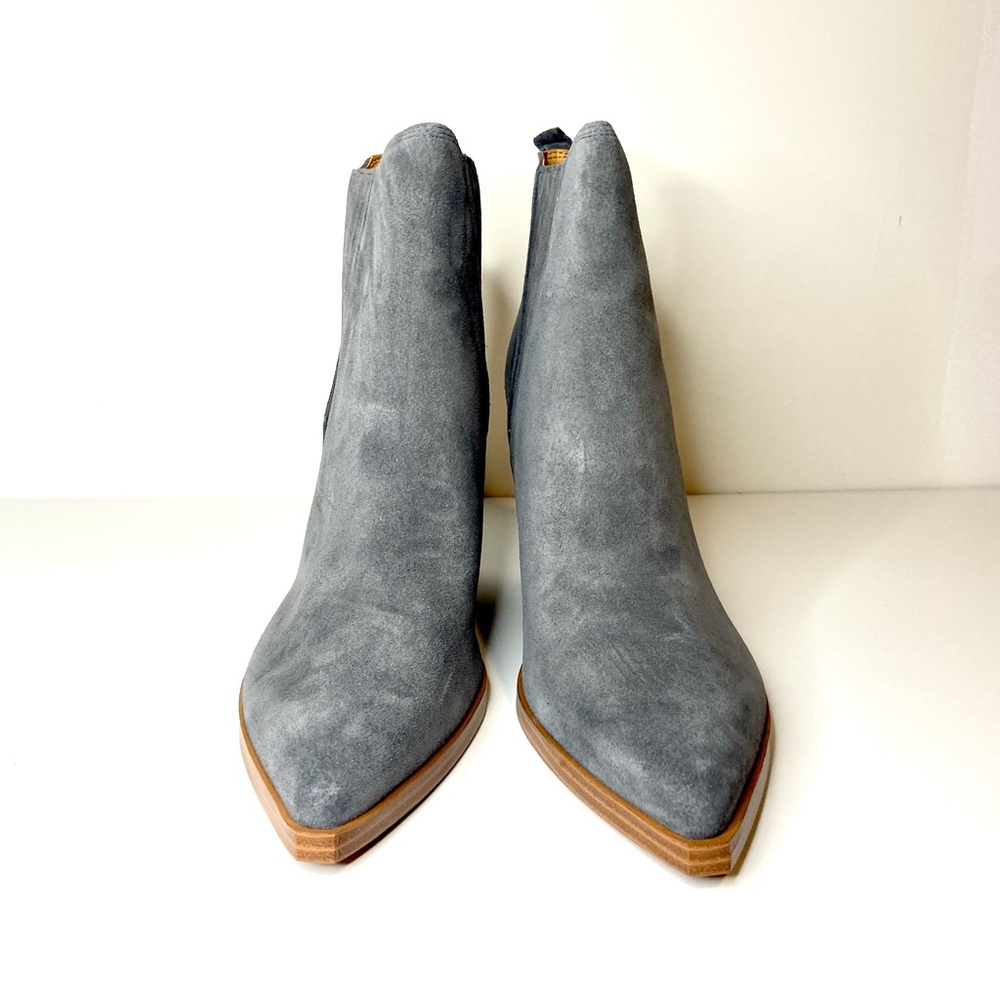 Marc Fisher Gadri Suede Block Bootie - Picture 4 of 7